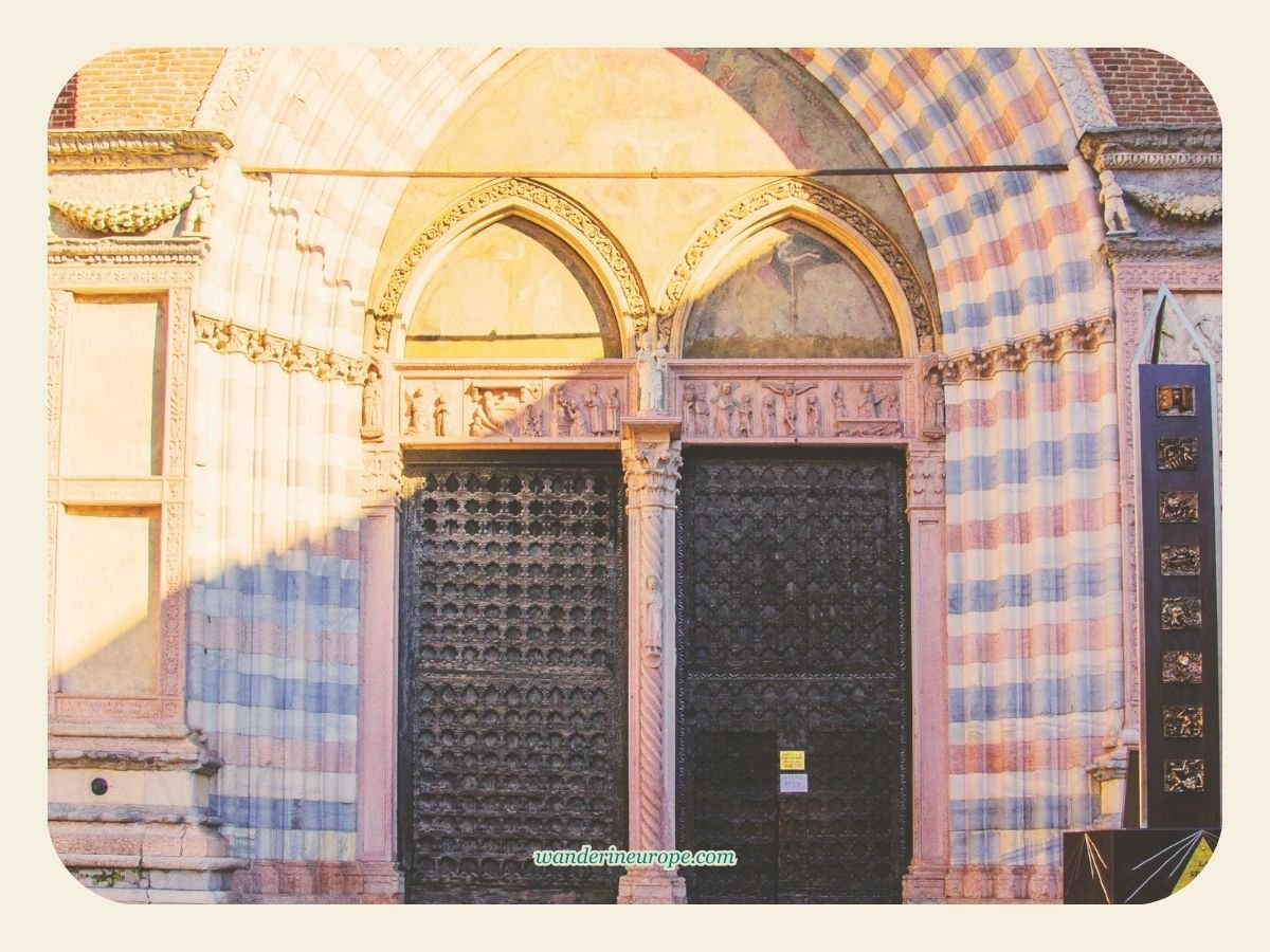 A Guide to Discovering Verona: Its Beauty, History & Romance 60 Beautiful portal of one of the must-see churches in Verona, Italy