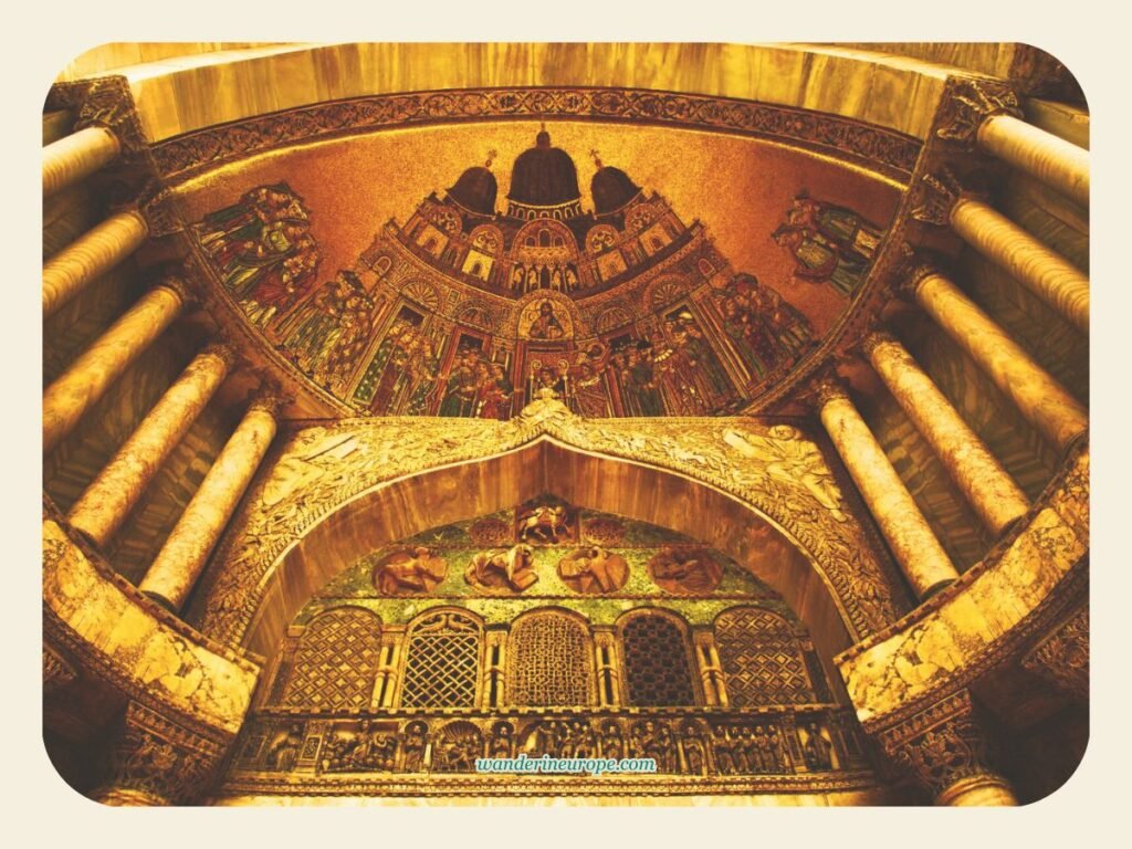Architecture Lover's Guide: 10 Beautiful Buildings in Venice 4 Breathtaking mosaic of Basilica Cattedrale Patriarcale di San Marco, Venice, Italy