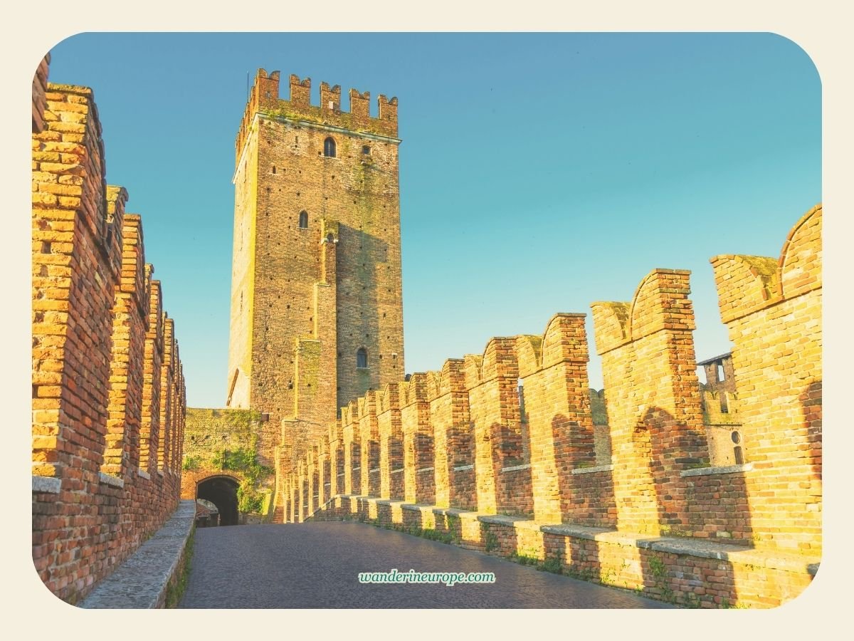 A Guide to Discovering Verona: Its Beauty, History & Romance 17 Bridge of Castelvecchio, one of the must-see architectural attractions in Verona, Italy