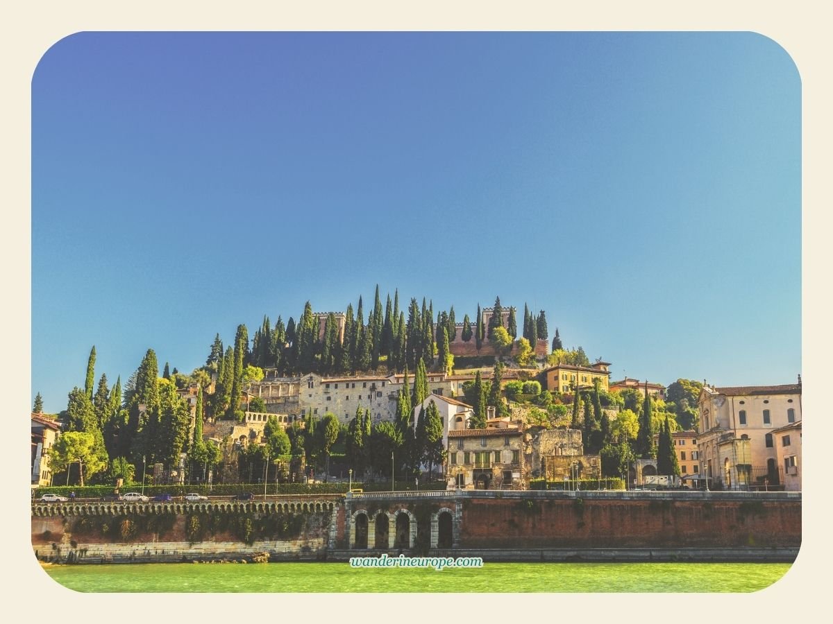 A Guide to Discovering Verona: Its Beauty, History & Romance 39 Castel San Pietro, one of the must-see architectural attractions in Verona, Italy