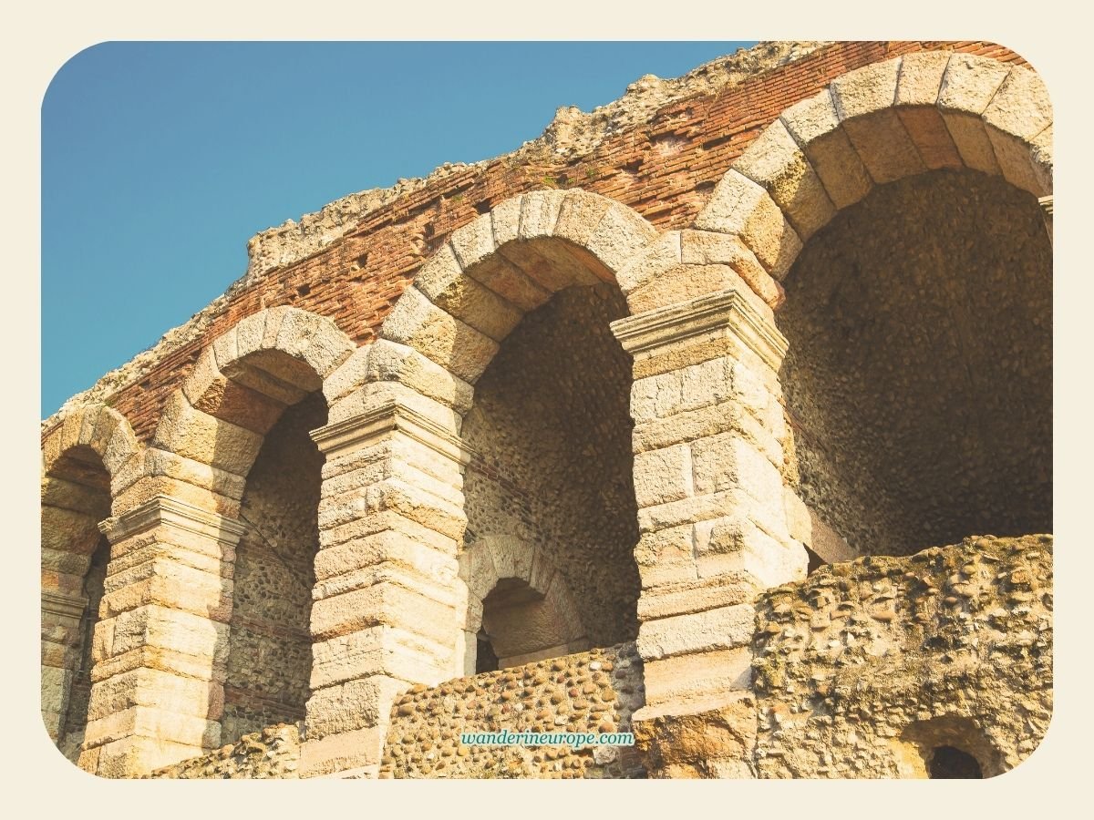 A Guide to Discovering Verona: Its Beauty, History & Romance 14 Colonnades of the arena, Verona, Italy