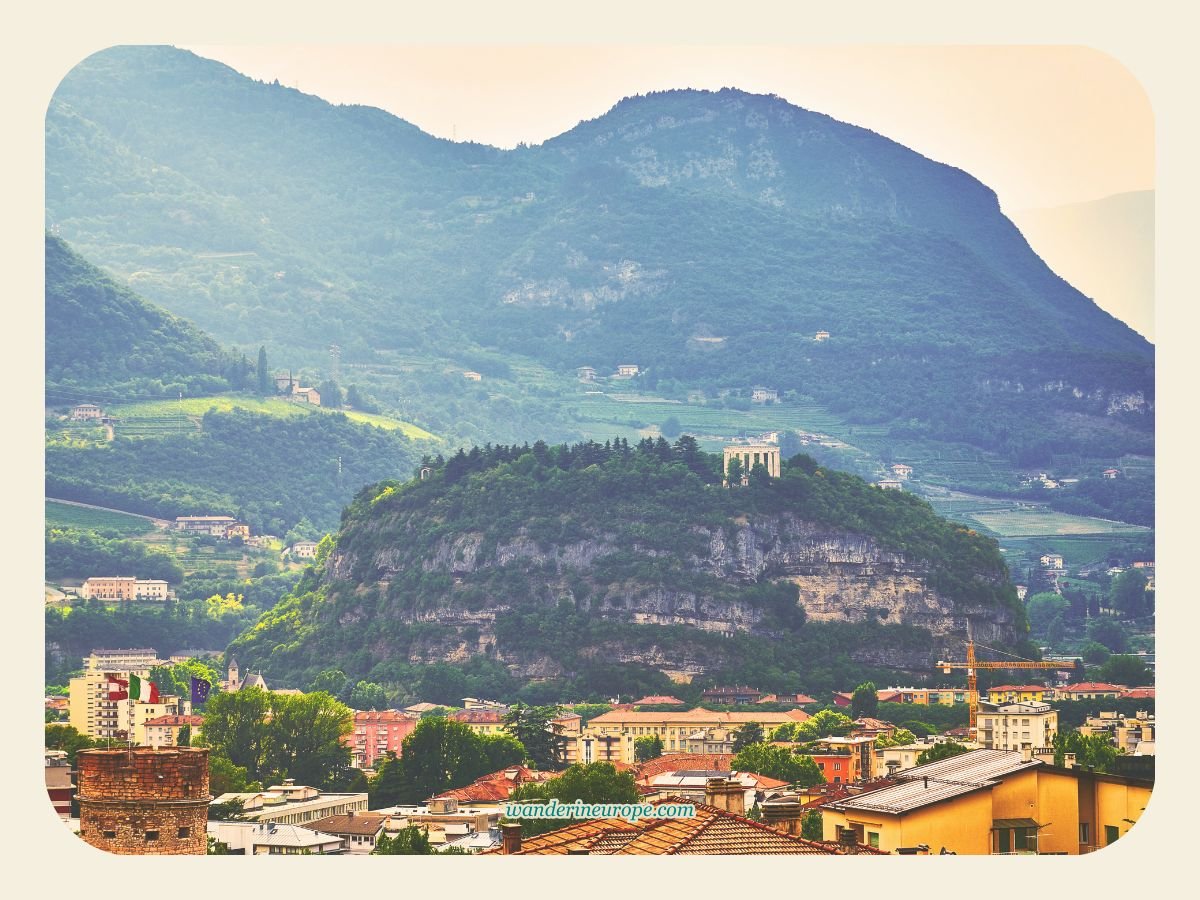 A Guide to Exploring Trento and Its Surrounding Attractions 14 Doss Trento hill view from the city, Trento, Italy