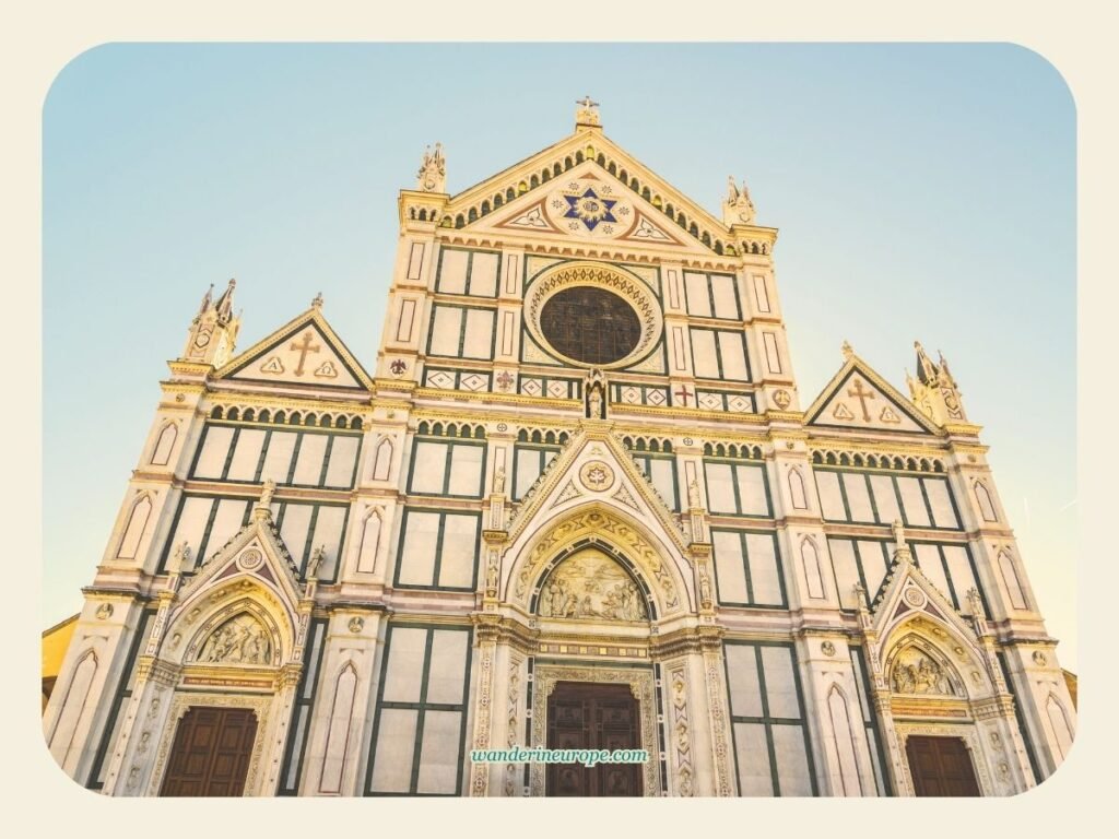 An Explorer’s Guide to the Architecture and Art of Florence 14 Facade of Basilica di Santa Croce, Florence, Italy
