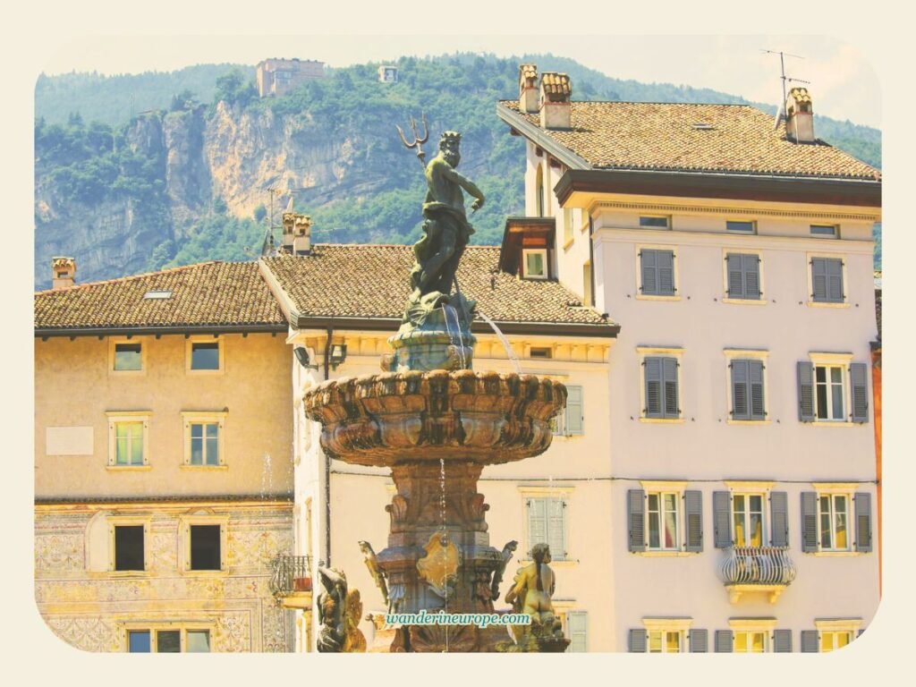 Fountain of Neptune, Trento, Italy