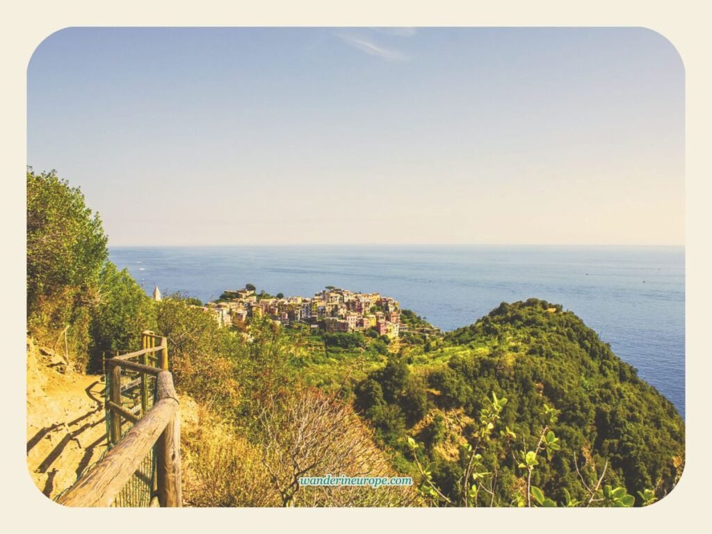 From from Corniglia Sentiero Azzurro, Cinque Terre, Northern Italy