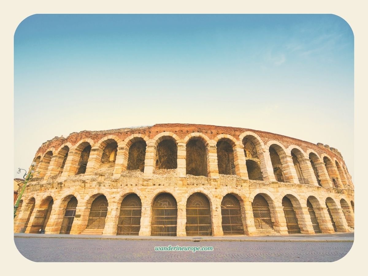 A Guide to Discovering Verona: Its Beauty, History & Romance 4 Full view of Verona Arena, Verona, Italy