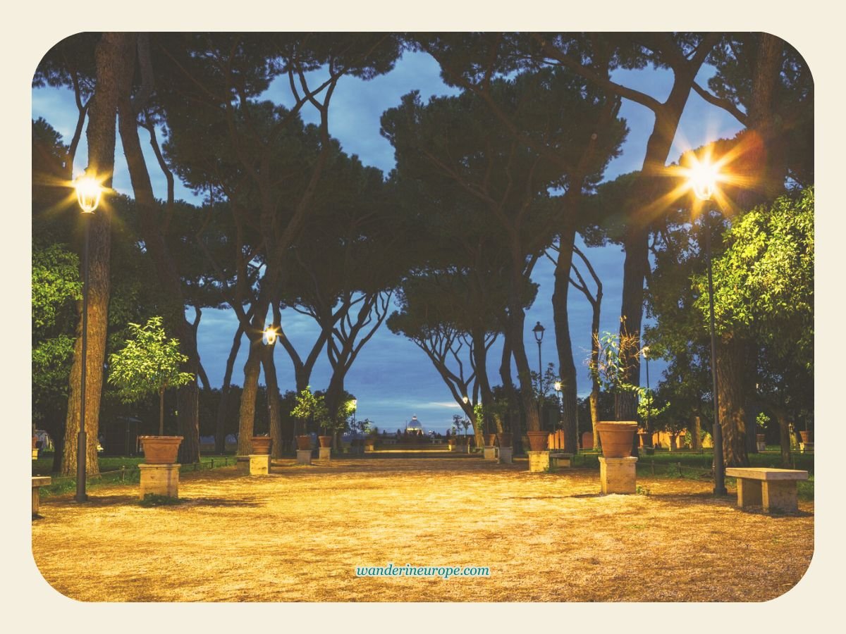 10 Beautiful Destinations in Rome First-Timers Will Love! 10 Giardino degli Aranci, Rome, Italy