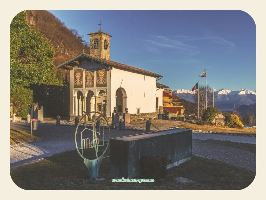Witness Lake Como’s Stunning Beauty from These 10 Spots 48 Golden hour at Madonna del Ghisallo in Magreglio, Lake Como, Italy