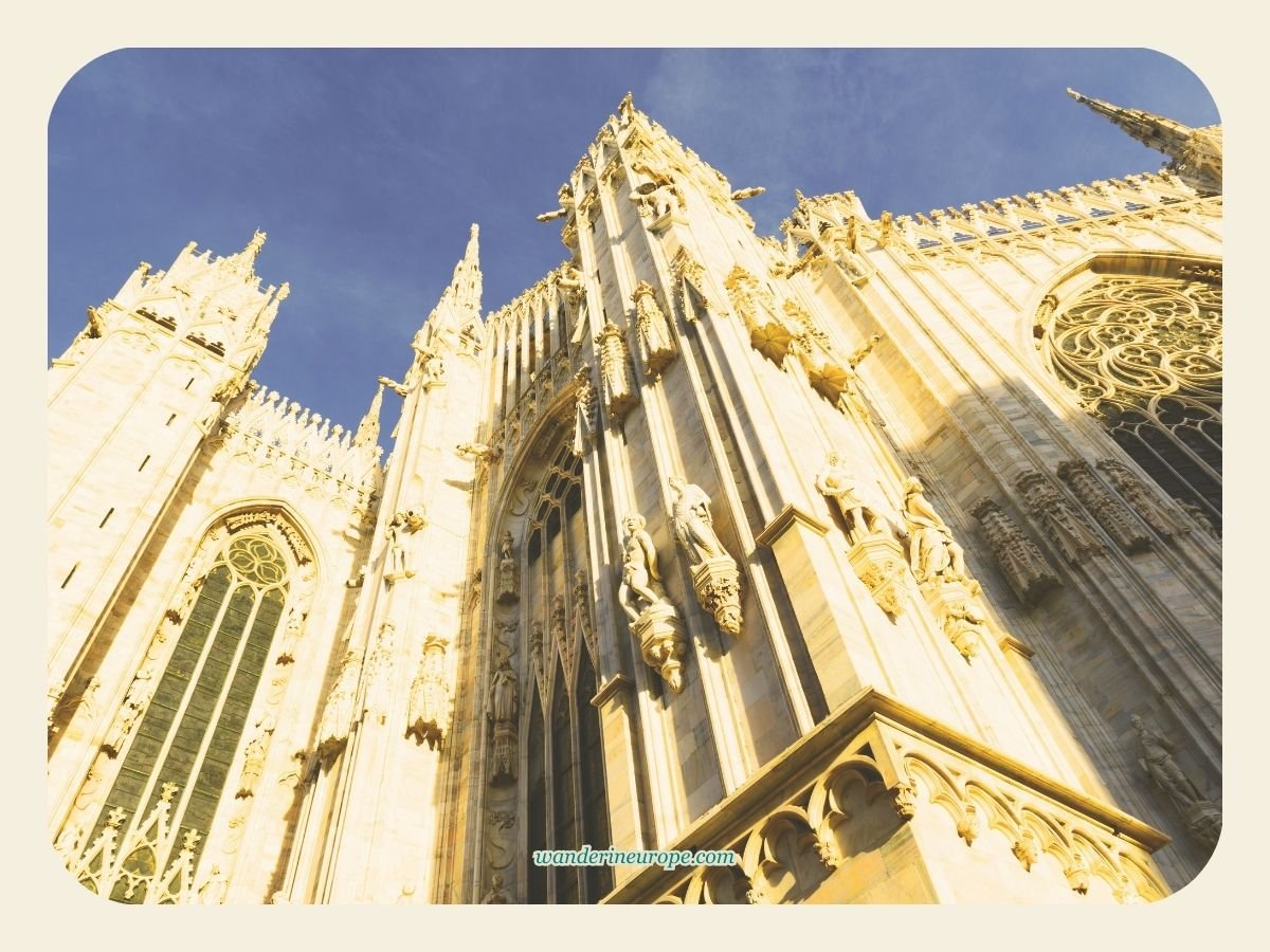 The Ultimate Explorer’s Guide to a Well-Rounded Milan Trip 14 Golden hour shows more details of Duomo di Milano, Milan, Italy