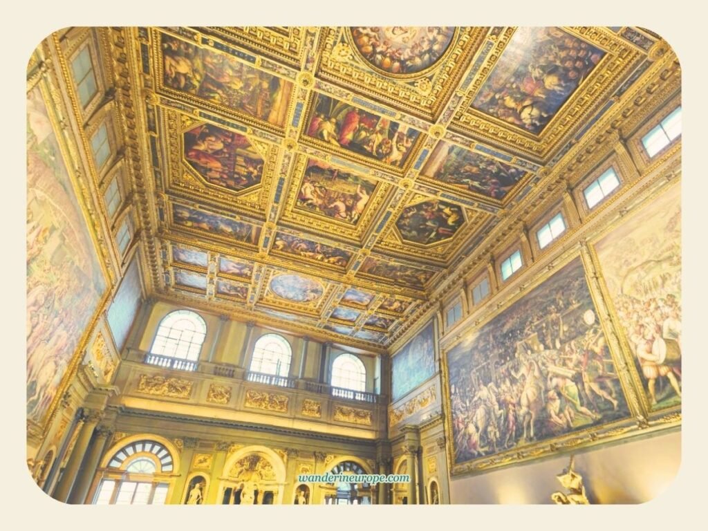 An Explorer’s Guide to the Architecture and Art of Florence 35 Hall of Five Hundred Palazzo Vecchio, Florence, Italy