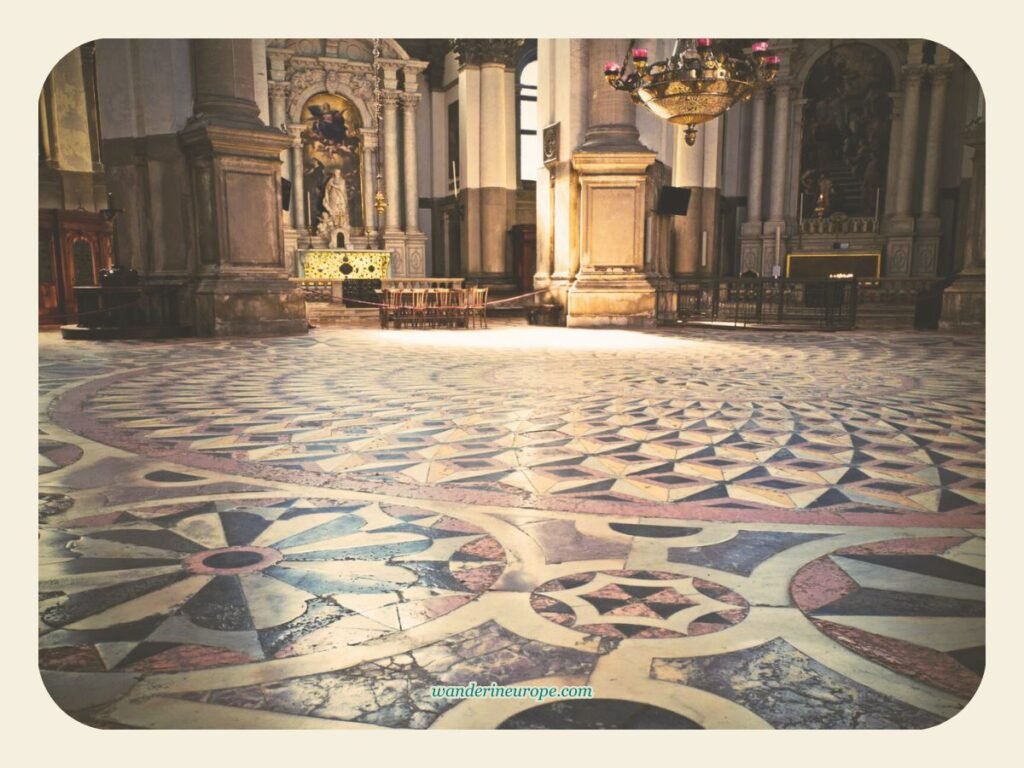 Architecture Lover's Guide: 10 Beautiful Buildings in Venice 11 Inside of Grand Canal of Basilica di Santa Maria Della Salute, Venice, Italy