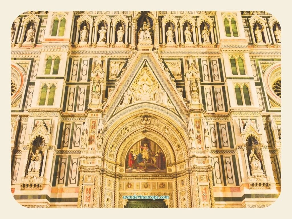 An Explorer’s Guide to the Architecture and Art of Florence 2 Intricate portal of Florence Cathedral, Florence, Italy