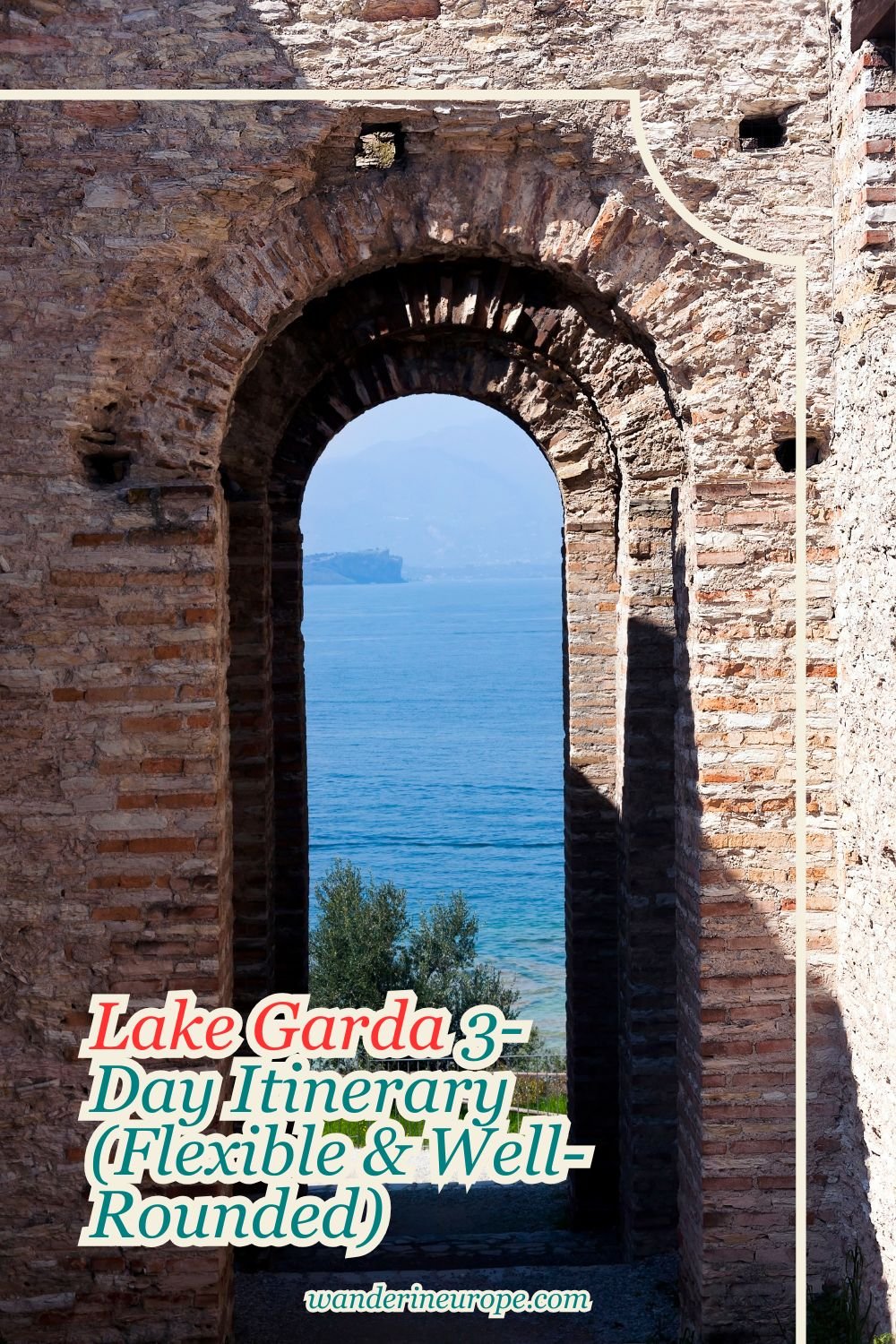 Lake Garda 3-Day Itinerary (Flexible & Well-Rounded) 12 Lake Garda 3-Day Itinerary (Flexible & Well-Rounded), Pinterest Pin