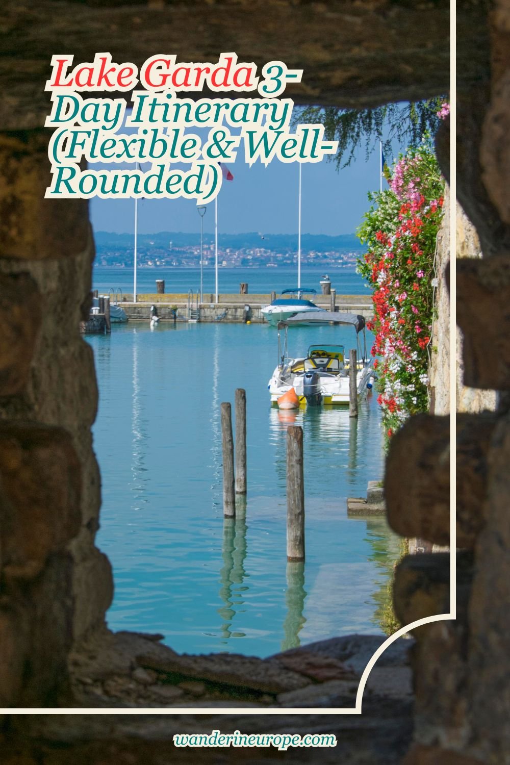 Lake Garda 3-Day Itinerary (Flexible & Well-Rounded) 10 Lake Garda 3-Day Itinerary (Flexible & Well-Rounded), Pinterest Pin