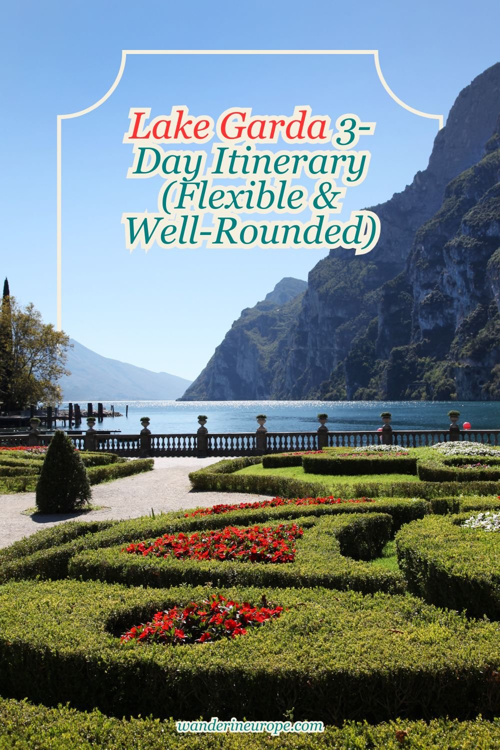 Lake Garda 3-Day Itinerary (Flexible & Well-Rounded) 6 Lake Garda 3-Day Itinerary (Flexible & Well-Rounded), Pinterest Pin