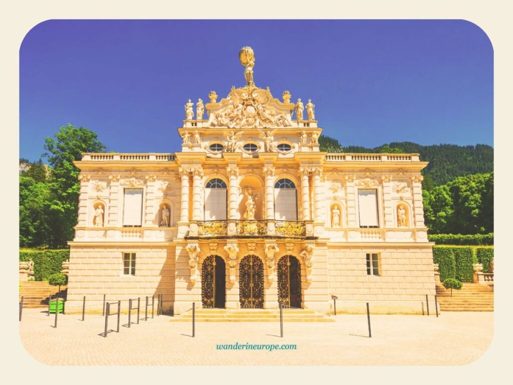 Linderhof Palace, Bavarian Alps, Germany