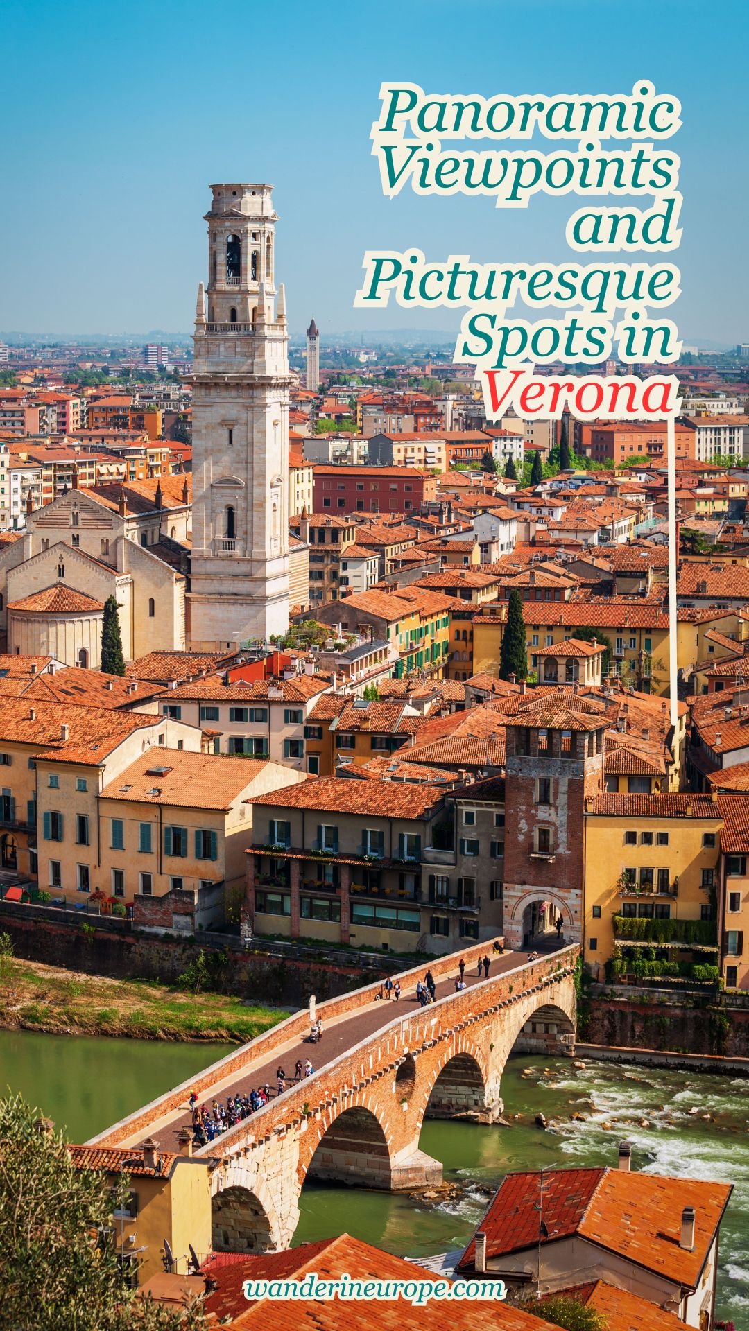Panoramic Viewpoints and Picturesque Spots in Verona 16 Panoramic Viewpoints and Picturesque Spots in Verona, Pinterest Pin