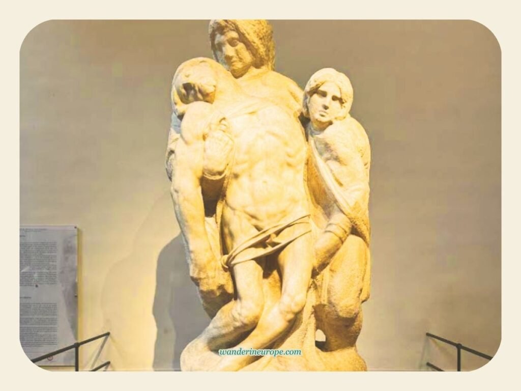 An Explorer’s Guide to the Architecture and Art of Florence 53 Pieta, Galleria dell’Accademia, Florence, Italy