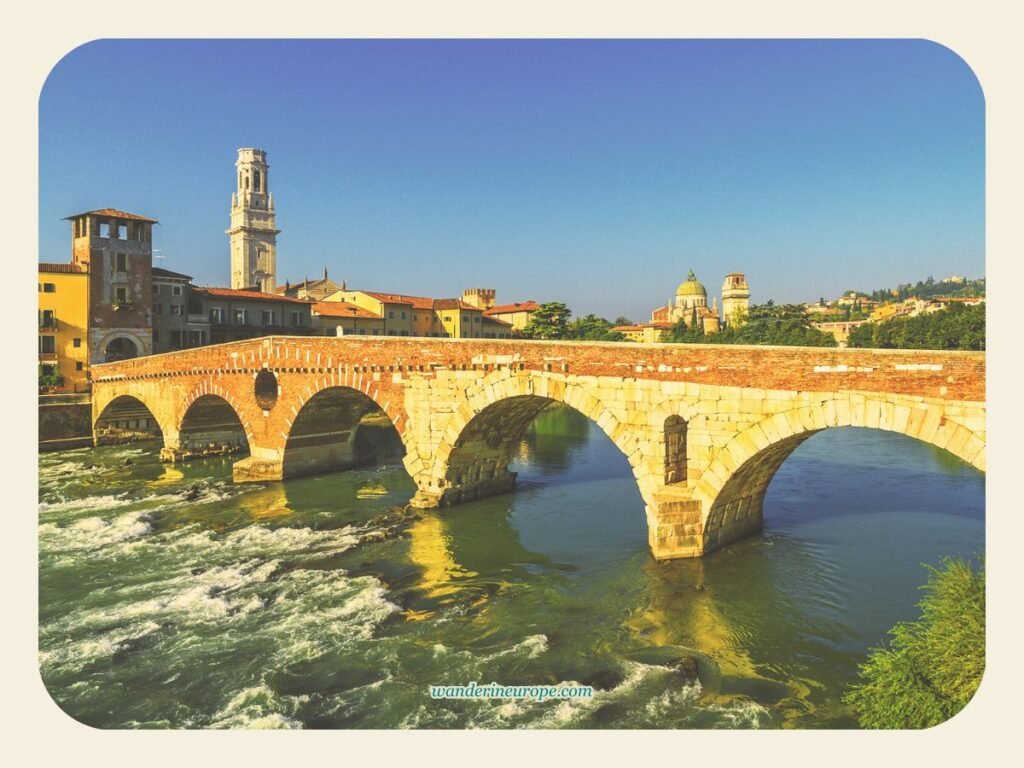 Ponte Pietra, Verona, Italy