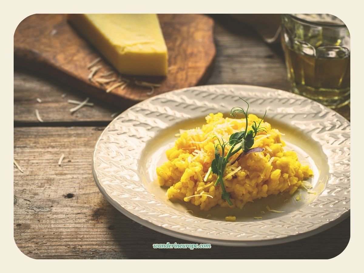 The Ultimate Explorer’s Guide to a Well-Rounded Milan Trip 51 Risotto alla Milanese, food in Milan, Italy