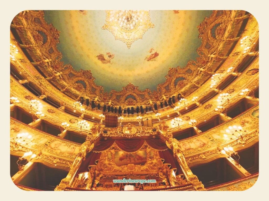 Architecture Lover's Guide: 10 Beautiful Buildings in Venice 34 Royal Box of La Fenice, Venice, Italy