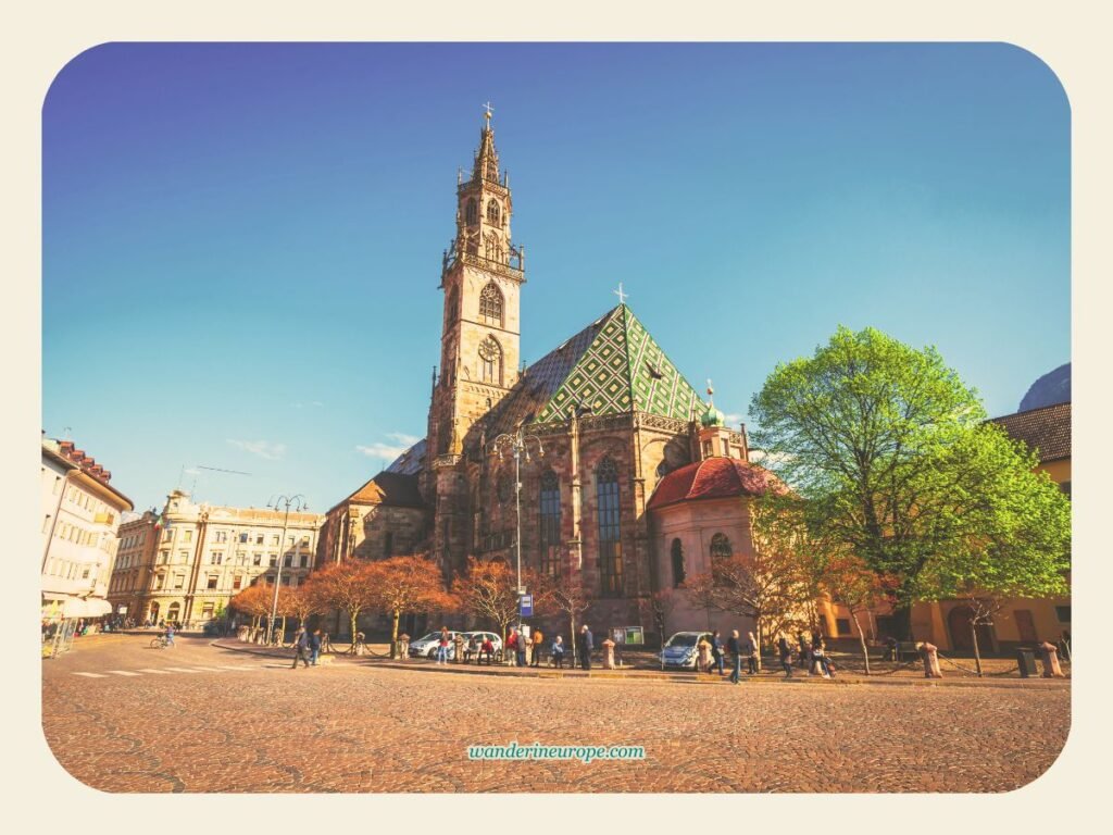 The Bolzano Cathedral, Bolzano, Italy