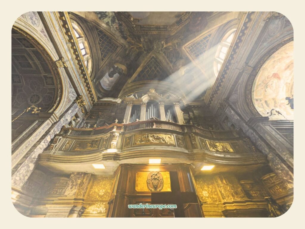 Architecture Lover's Guide: 10 Beautiful Buildings in Venice 55 The baroque organ of Santa Maria di Nazareth Church, Venice, Italy