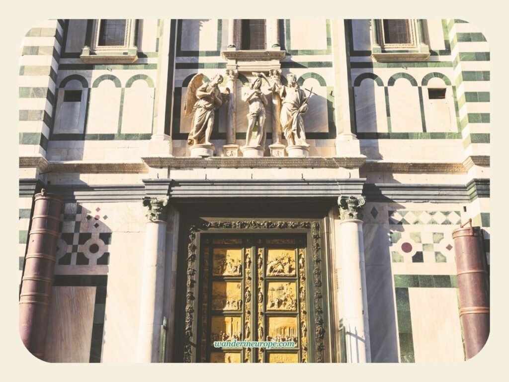 An Explorer’s Guide to the Architecture and Art of Florence 8 The famous Gates of Paradise of Baptistery, Florence, Italy