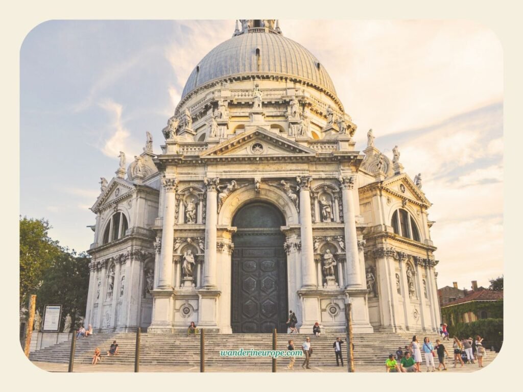 Architecture Lover's Guide: 10 Beautiful Buildings in Venice 10 The intricate facade of Grand Canal of Basilica di Santa Maria Della Salute, Venice, Italy