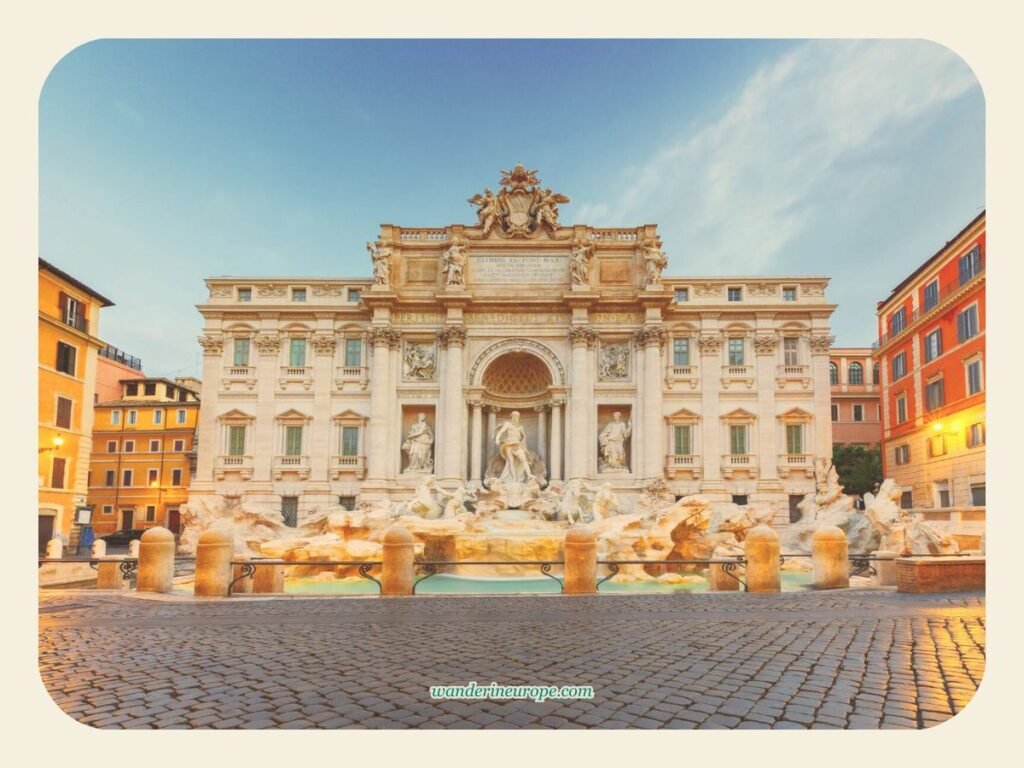 Trevi Fountain, Rome, Italy