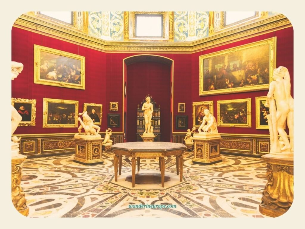 An Explorer’s Guide to the Architecture and Art of Florence 47 Tribuna Room — Uffizi Gallery, Florence, Italy