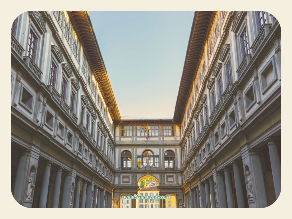An Explorer’s Guide to the Architecture and Art of Florence 45 Uffizi Gallery (another view), Florence, Italy
