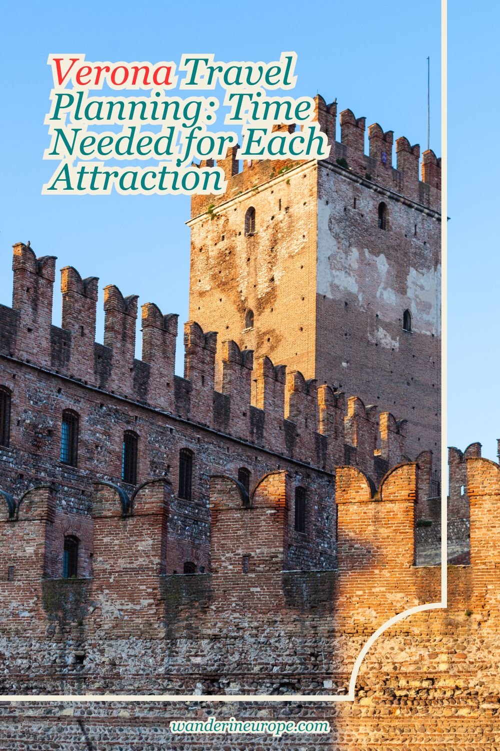 Verona Travel Planning: Time Needed for Each Attraction 23 Verona Travel Planning_ Time Needed for Each Attraction, Pinterest Pin