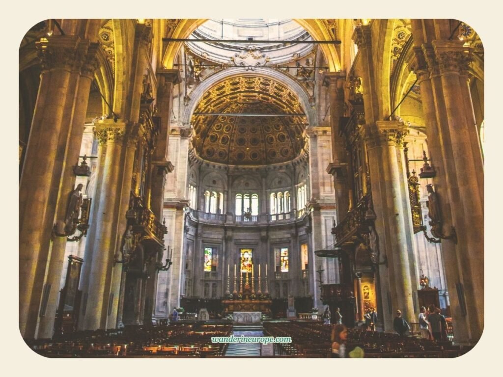 Witness Lake Como’s Stunning Beauty from These 10 Spots 7 View along the nave of Cattedrale di Santa Maria Assunta in Como, Lake Como, Italy