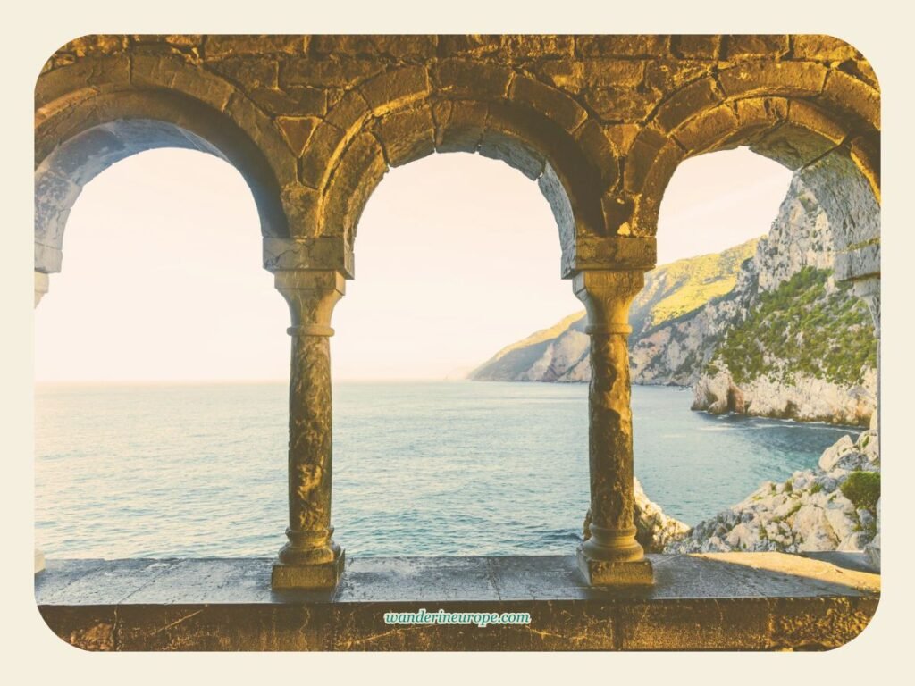 Views from Chiesa di San Pietro, Cinque Terre, Northern Italy