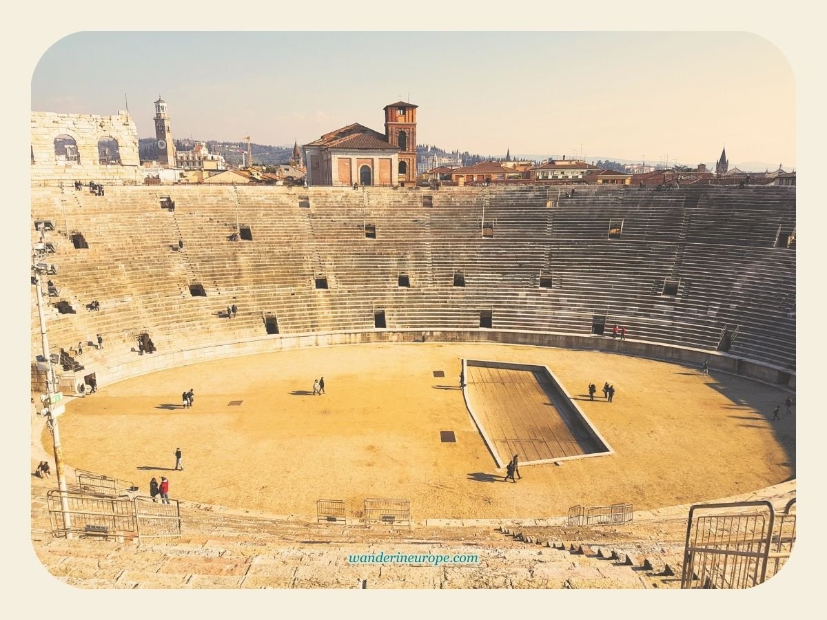 A Guide to Discovering Verona: Its Beauty, History & Romance 7 What it is like inside the arena, Verona, Italy