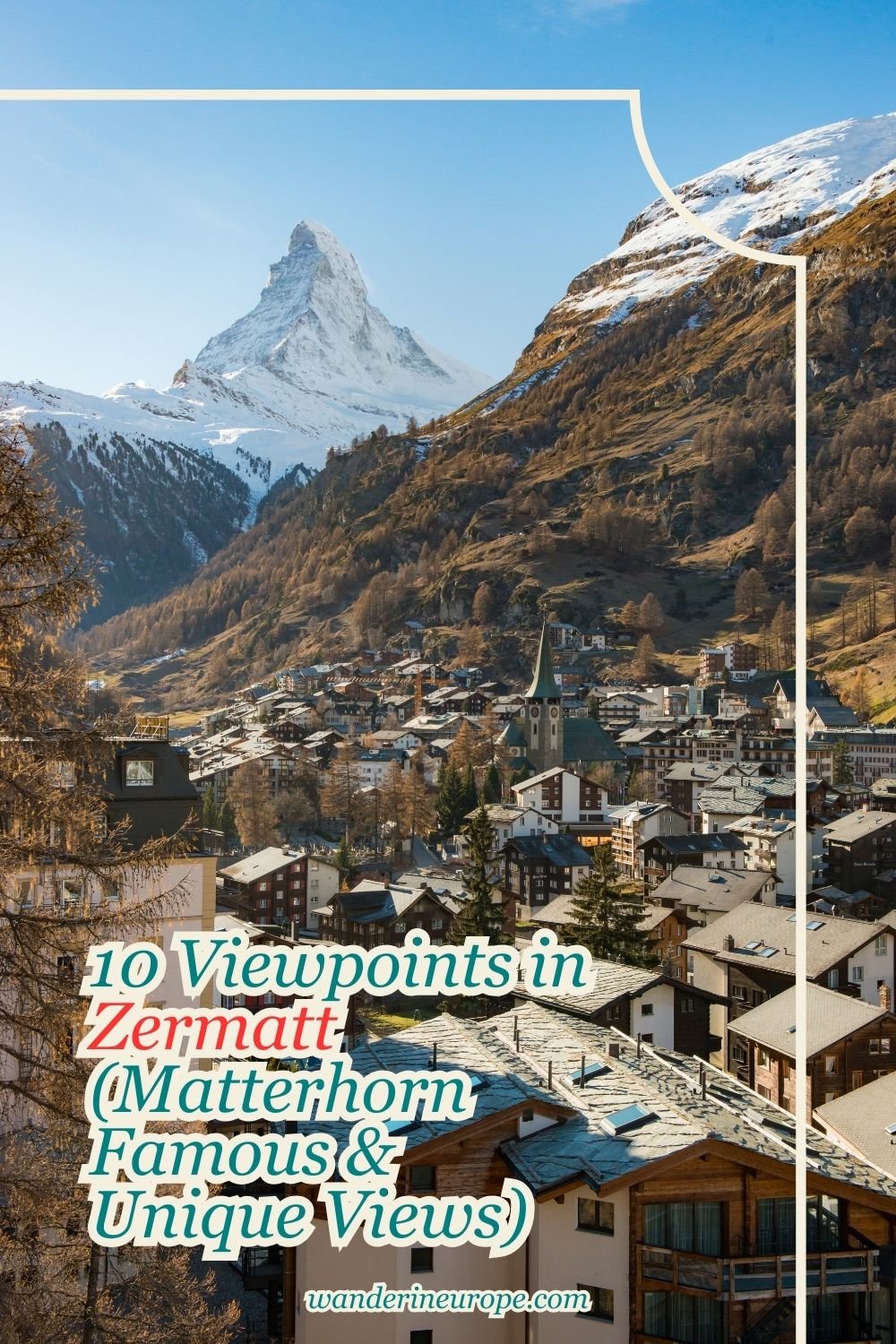 10 Viewpoints in Zermatt (Matterhorn Famous & Unique Views) 37 10 Viewpoints in Zermatt (Matterhorn Famous & Unique Views), Pinterest Pin