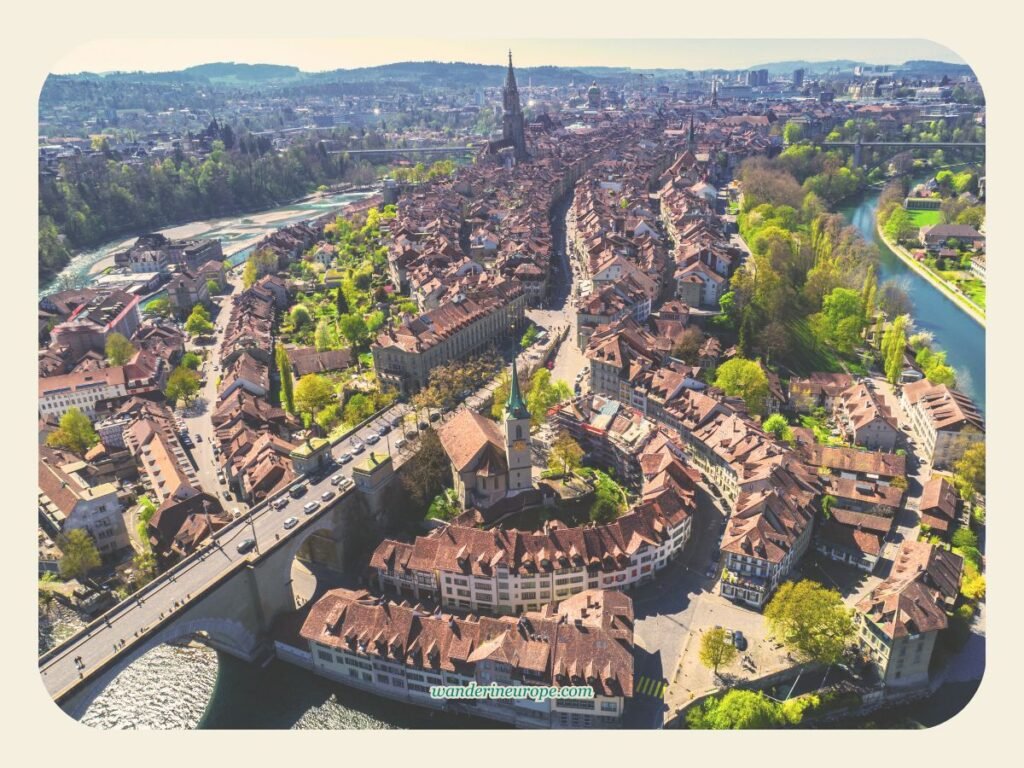 Bern, the 7th nearest city to the Swiss Alps, Switzerland