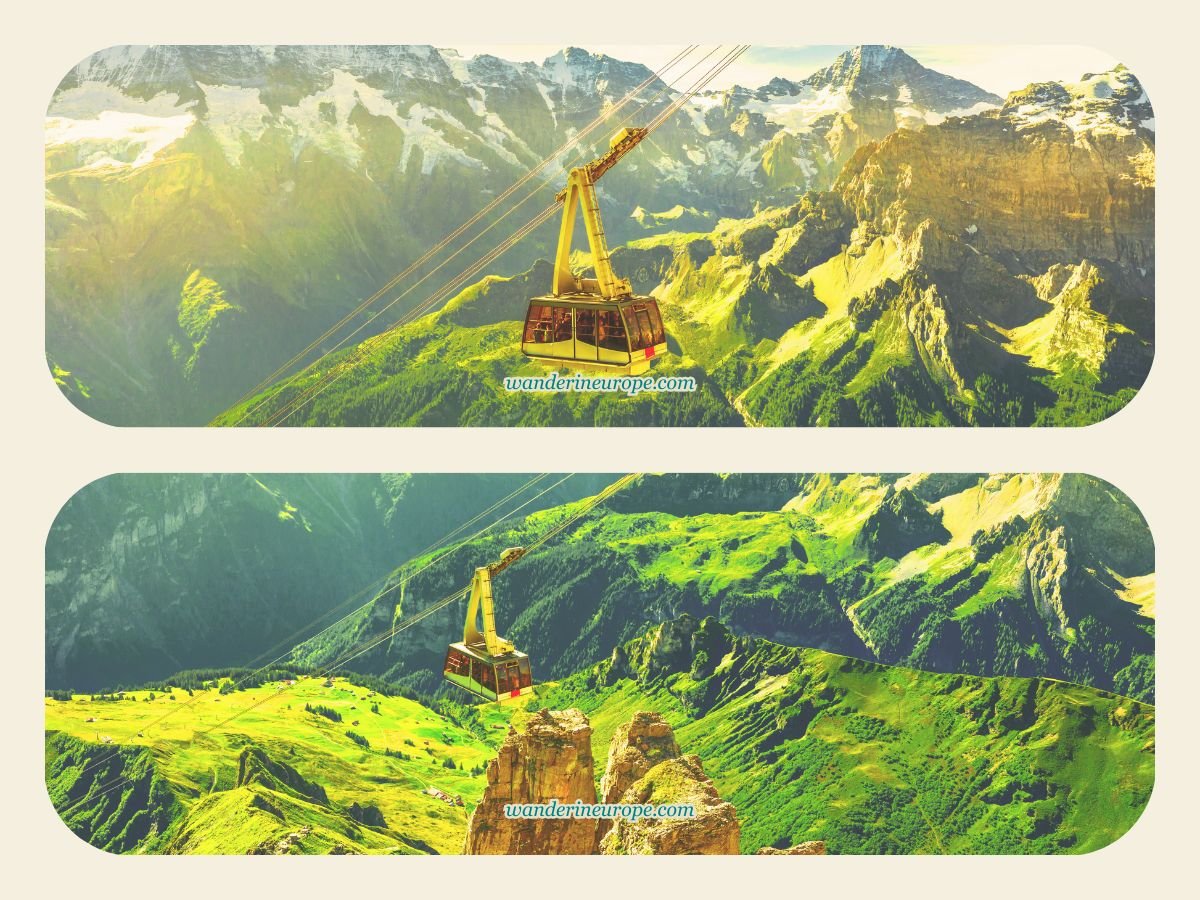 3 Ways to Make the Most of Your 2-Day Visit to Lauterbrunnen 3 Birg Cable car, included in this 2-day itinerary for Lauterbrunnen, Switzerland