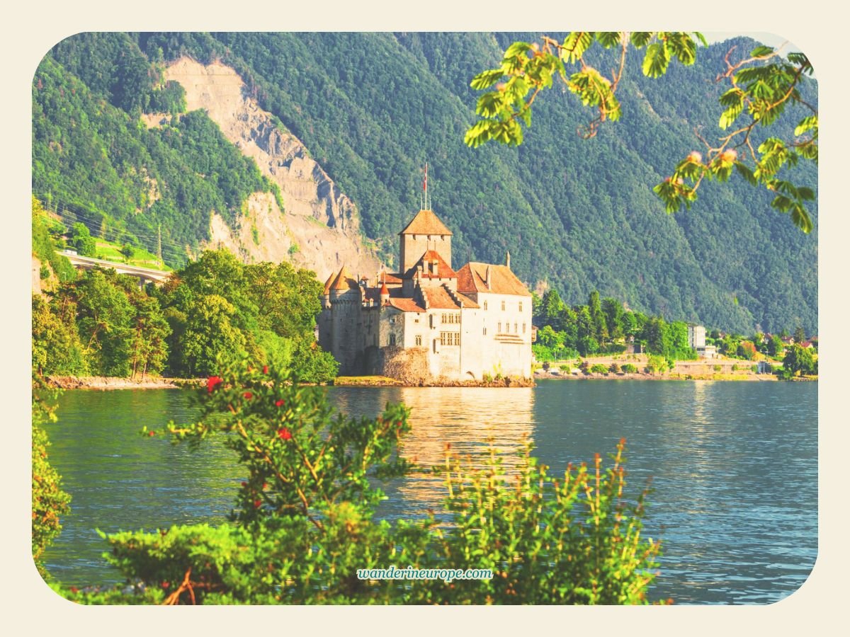 A Quick and Easy Guide for a Well-Rounded Trip to Montreux 9 Chillon castle from the lake, Montreux, Switzerland