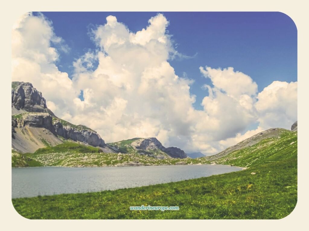 Daubensee, hiking from Kandersteg, Switzerland