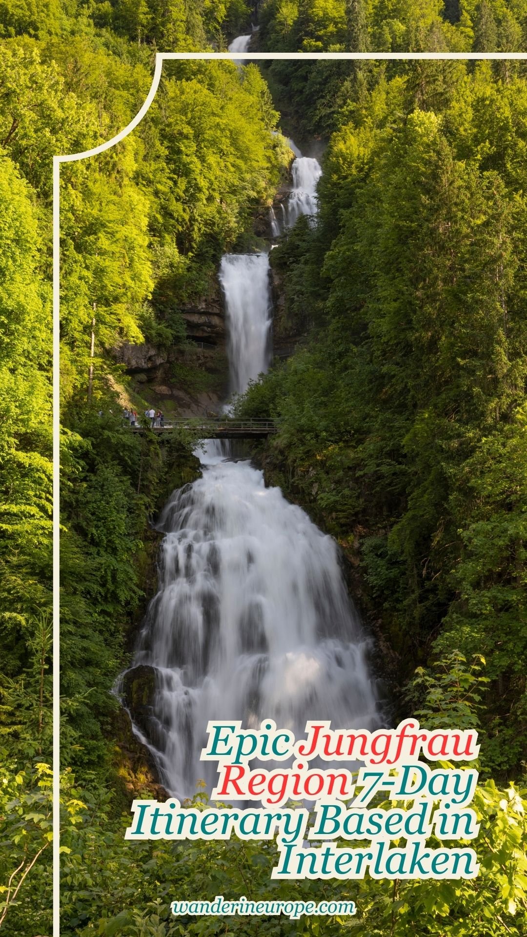 Epic Jungfrau Region 7-Day Itinerary Based in Interlaken 63 Epic Jungfrau Region 7-Day Itinerary Based in Interlaken, Pinterest Pin