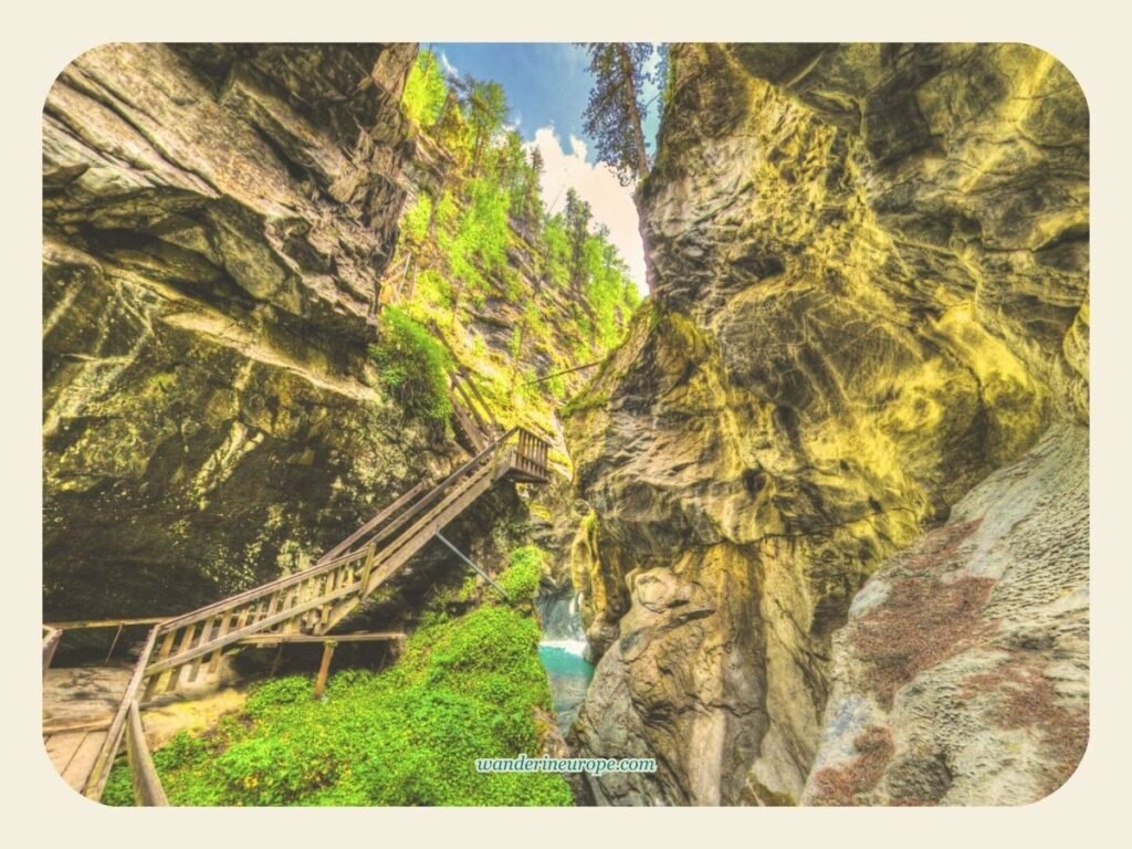 Gorner Gorge, one of the lesser known attractions of Zermatt, Switzerland