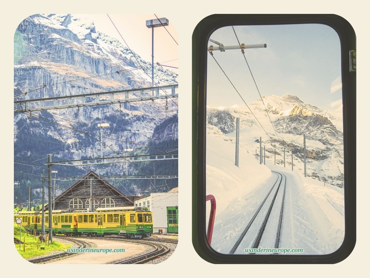 3 Ways to Make the Most of Your 2-Day Visit to Lauterbrunnen 2 Jungfraujoch train,, included in this 2-day itinerary for Lauterbrunnen, Switzerland