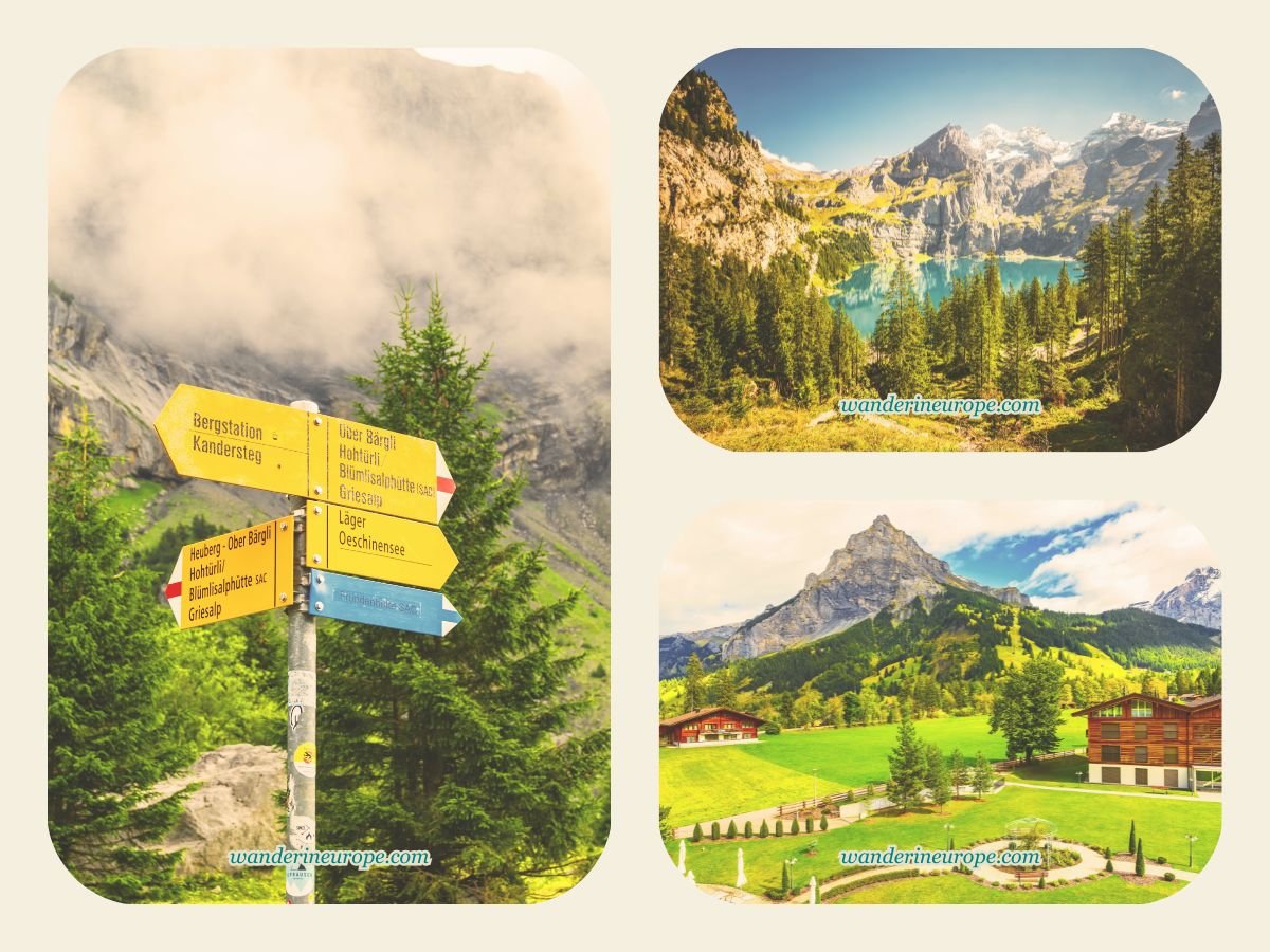 10 Attractions and Activities to Experience in Kandersteg 1 Lake and mountain views in Kandersteg, Switzerland