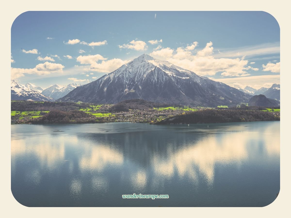 Epic Jungfrau Region 7-Day Itinerary Based in Interlaken 19 Mount Niesen, a destination of this Interlaken itinerary, Switzerland