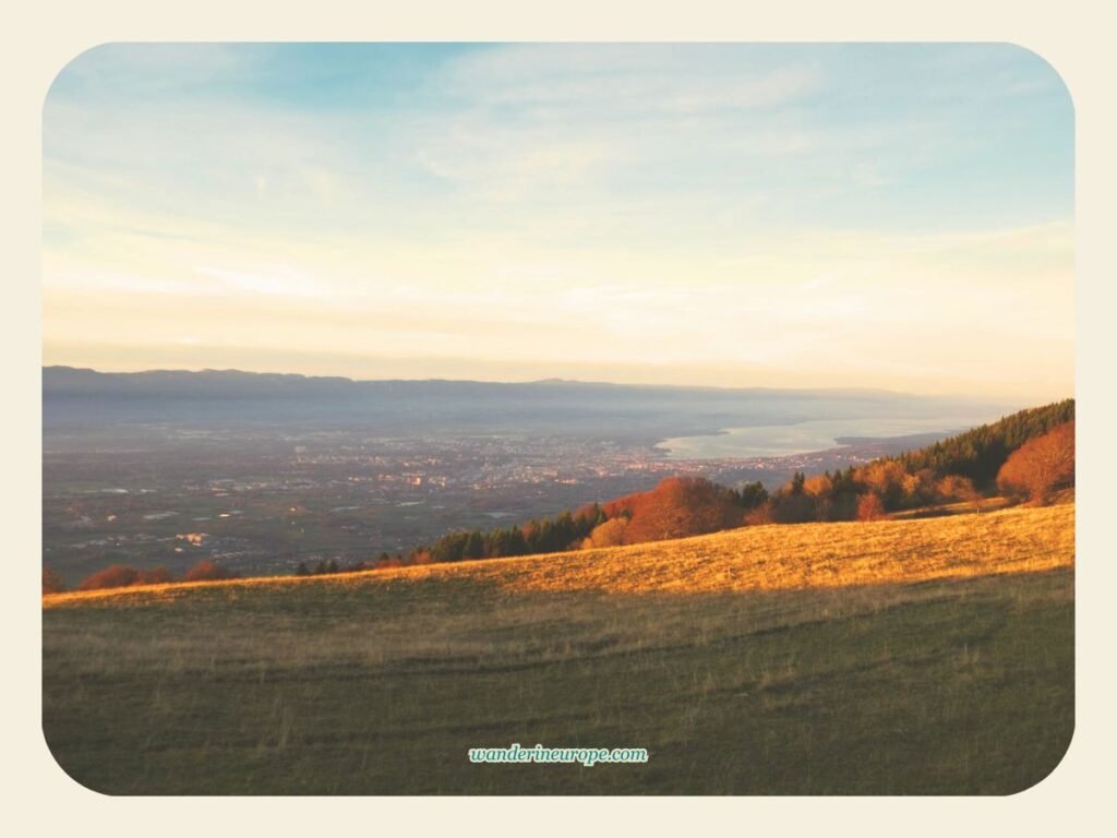 Mount Salève near Geneva, Switzerland