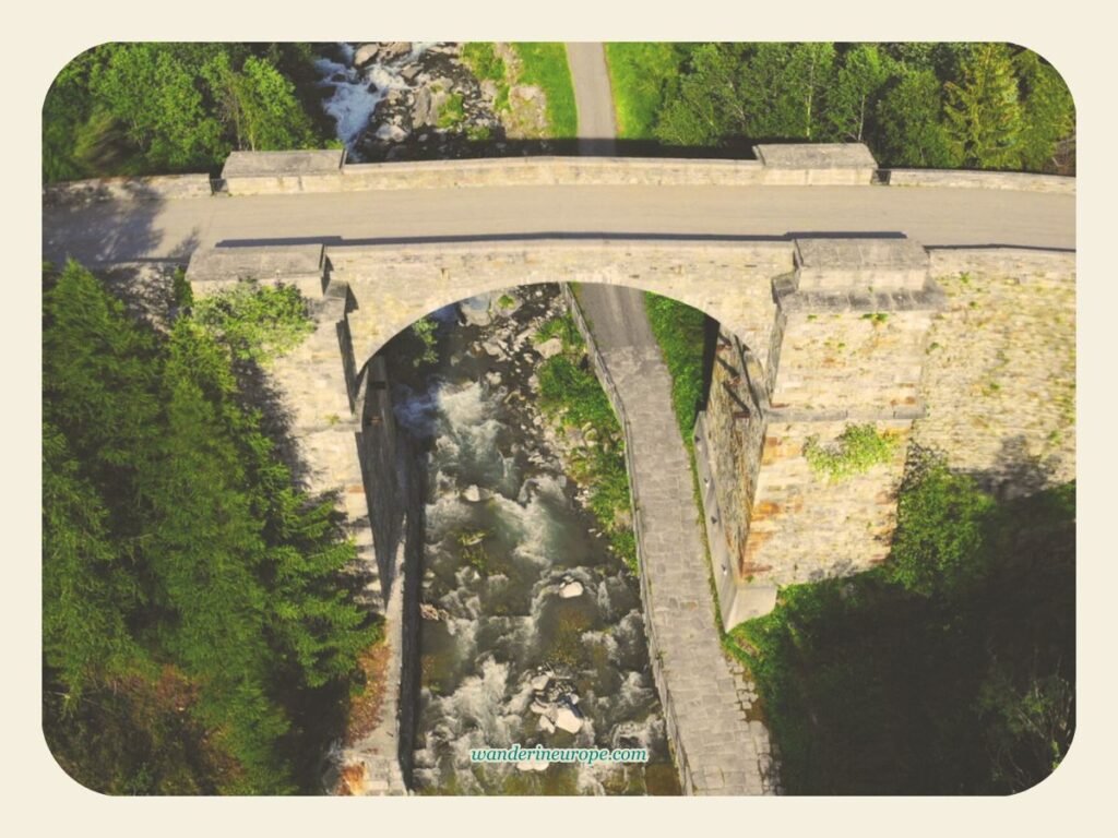 Old Ganter Bridge, Simplon Pass, Brig, Switzerland