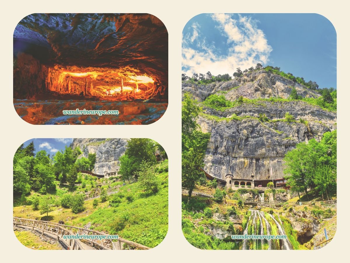 Four Different Ways to Enjoy a One-Day Lauterbrunnen Trip 2 Saint Beatus Caves, a destination using this one-day itinerary for Lauterbrunnen, Switzerland