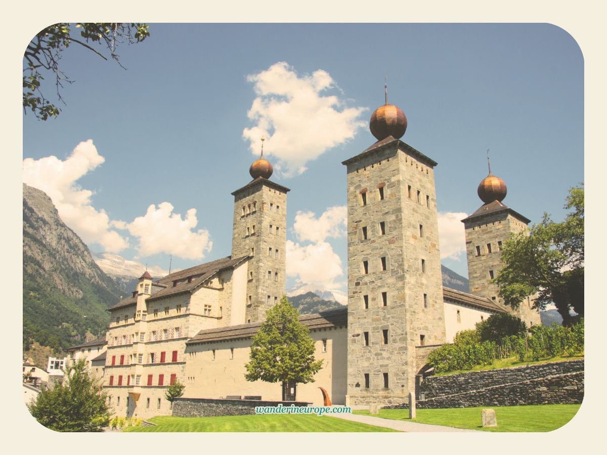 Stockalper, a highlight of visiting Brig, Switzerland